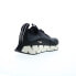 Reebok Zig Dynamica CLW Womens Black Lace Up Lifestyle Sneakers Shoes 7