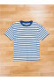 medium blue stripes