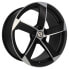 Фото #1 товара Колесный диск литой Etabeta Magic black matt full polished 8.5x20 ET47 - LK5/112 ML66.5