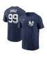 Nike Men's Aaron Judge Navy New York Yankees Fuse Name Number T-Shirt