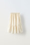 Фото #1 товара Striped shimmery midi skirt