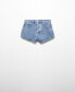 Фото #5 товара Women's Mid-Rise Denim Shorts
