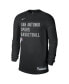 Men's and Women's Black San Antonio Spurs 2023 Legend On-Court Practice long sleeve