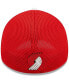 Фото #5 товара Men's White, Red Portland Trail Blazers Large Logo 39Thirty Flex Hat