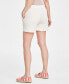 Фото #7 товара Women's High-Rise Pull-On Chino Shorts, Created for Macy's