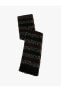 Фото #1 товара Шарф мужской Koton Многоцветный шарф с мягкими помпонами