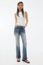 Flared Low Jeans