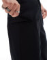 Фото #5 товара ASOS DESIGN smart wide leg cargo trousers in black