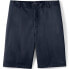 Фото #7 товара Men's School Uniform 11" Plain Front Wrinkle Resistant Chino Shorts