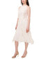 ფოტო #3 პროდუქტის Women's Ruffled Sleeveless Midi Dress