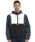 ფოტო #2 პროდუქტის Men's Pullover Mesh lined Windbreaker Anorak Jacket, up to size 2XL