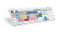 Фото #2 товара Logickeyboard LKB-MCOM4-CWMU-DE - Full-size (100%) - Wired - USB - Mechanical - QWERTZ - Multicolour