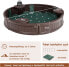 Фото #6 товара Детская песочница Ø120cm Sandbox rund Sandkasten