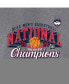 ფოტო #4 პროდუქტის Women's Heather Gray UConn Huskies 2024 NCAA Men's Basketball National Champions Specific V-Neck T-Shirt