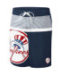 ფოტო #2 პროდუქტის Men's Navy New York Yankees Sea Wind Swim Shorts