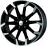 Фото #4 товара Колесный диск литой Cheetah Wheels CV.04 black matt polished 8x19 ET47 - LK5/112 ML70.4