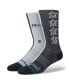 ფოტო #1 პროდუქტის Men's Miami Marlins Split Crew Socks