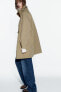 Фото #5 товара Длинная куртка с капюшоном ZARA