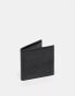 Polo Ralph Lauren leather bifold wallet with logo in black