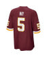 Фото #3 товара Men's Tress Way Burgundy Washington Football Team Game Jersey