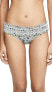 Фото #1 товара Tory Burch 286032 Women's Costa Printed Hipster Bikini Bottoms, Size Small