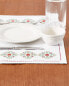 Фото #2 товара Embroidered cotton linen placemat