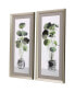 Фото #2 товара Simple Glass Wall Art Set, 2 Piece