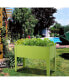 Фото #2 товара 24'' x12'' Outdoor Elevated Garden Plant Stand Raised Tall Flower Bed Box