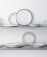 Summit Platinum Set of 4 Salad Plates, Service For 4