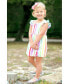 Фото #9 товара Little Girls Smocked Flutter Strap Dress