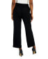 Фото #1 товара Petite Stretch-Crepe Pull-On Mid-Rise Ankle Pants