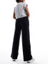 Фото #5 товара Stradivarius jersey pull on trouser in black