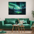 Leinwandbild Aurora borealis Landschaft