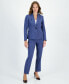 Pinstripe One-Button Jacket & Slim-Fit Pantsuit, Petite & Regular