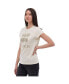 ფოტო #2 პროდუქტის Women's Shivani Chest Graphic Tee