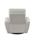 Фото #5 товара White Label Brennen 39" Leather Match Swivel Glider Chair