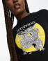 Фото #6 товара ASOS DESIGN wu tang clan license graphic bodysuit in black