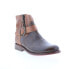Фото #2 товара Bed Stu Becca F321118 Womens Brown Leather Hook & Loop Ankle & Booties Boots 5.5