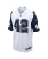 Фото #3 товара Men's Deuce Vaughn White Dallas Cowboys Alternate Game Jersey