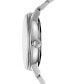 ფოტო #2 პროდუქტის Men's Swiss Automatic Baroncelli III Stainless Steel Bracelet Watch 40mm