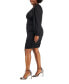 Фото #3 товара Trendy Plus Size Ruched Bodycon Dress