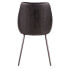 Фото #7 товара Marche TwoTone Chair in Faux Leather and Fabric Set of 2