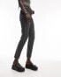 Фото #10 товара Topshop Tall Mom jean in washed black