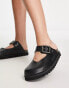 Фото #2 товара Bronx Baylorr mary jane leather mule in black