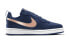 Кеды Nike Court Borough Low 2 GS - детские, синие 38 - фото #3