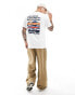 Columbia Explorers Canyon back print t-shirt in white