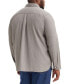 ფოტო #2 პროდუქტის Men's Big & Tall Relaxed Fit Button-Front Worker Shirt