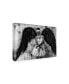 Фото #2 товара Paulo Medeiros Angel Concrete Blindfold Canvas Art - 15" x 20"