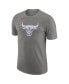 Фото #3 товара Men's Charcoal Chicago Bulls 2023/24 City Edition Essential Warmup T-shirt