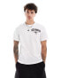 G-star t-shirt in white with chest logo